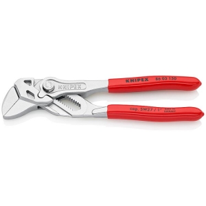 Knipex 86 03 150 Mini Pliers Wrench chrome-plated 150mm